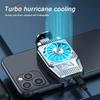 Mobile Radiator Esports Air Cooling Quiet Portable Quick Cooling H15 Game Live Cooling Back Clip Bracket Semiconductor Turbine