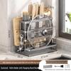 YouShu Multi-functional Kitchen Knife & Cutting Board Storage Rack