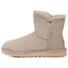 UGG Saueskinn Varm Sklisikker Retro Plysj Allsidige Korte Snøstøvler Dame Støvler Brun 1112481-GOA