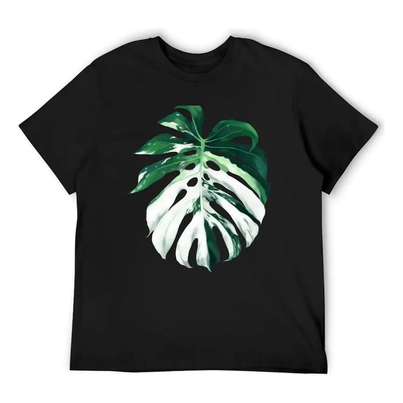 Camiseta Monstera Albo Borsigiana Em Rosa Camiseta De Anime S