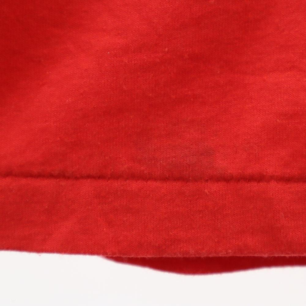 Hanes 90s Made in USA Old Print Short sleeve T-shirt XL Red Men's Used