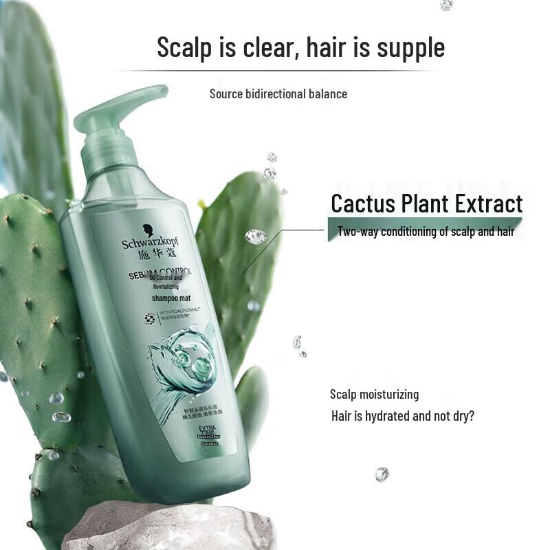 Schwarzkopf Scalp Balance Oil Control Anti-Dandruff Shampoo