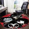 1pc KISS Band Members Office Round Area Rug, Under Office Chairs Bedroom Living Room Home Decor  a1022255