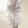 Organza Material Curtain Tieback Pink Tulip Bow Drapery Tieback  Living Room Window