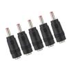 5PCS 5.5 x 2.1 Female to 3.5 x 1.35MM Male DC Adapter Connector Router Power Converter
