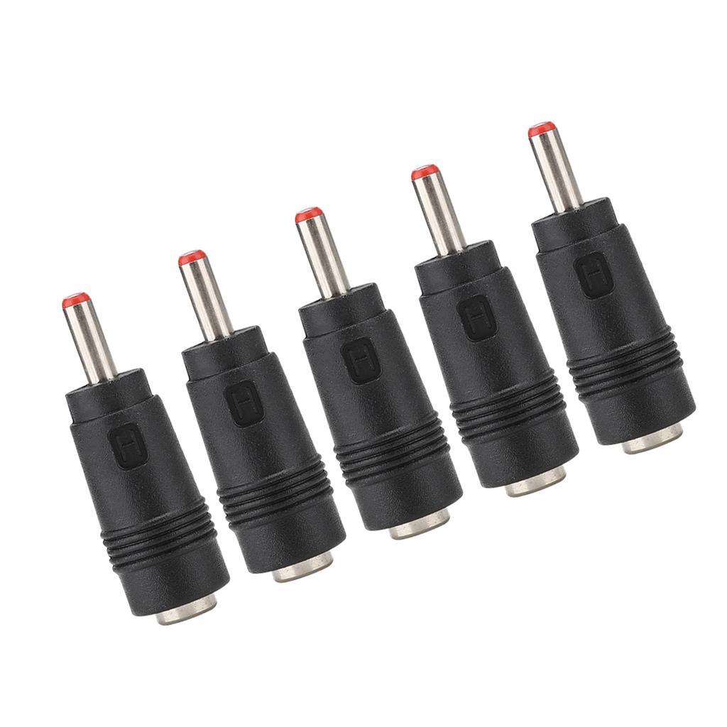 5PCS 5.5 x 2.1 Female to 3.5 x 1.35MM Male DC Adapter Connector Router Power Converter
