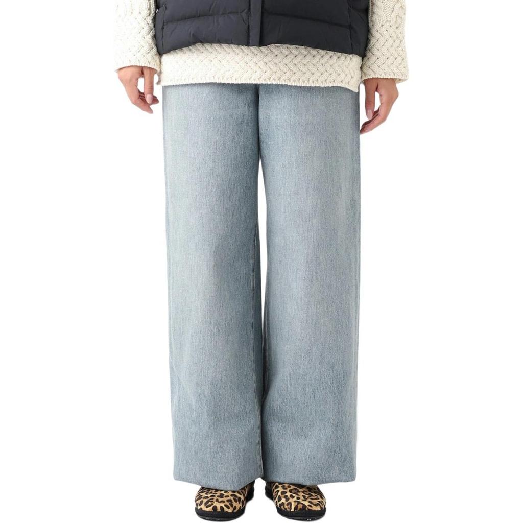 Loewe Logo Patch Wide-Leg Jeans Women's S540Y11X59-8438