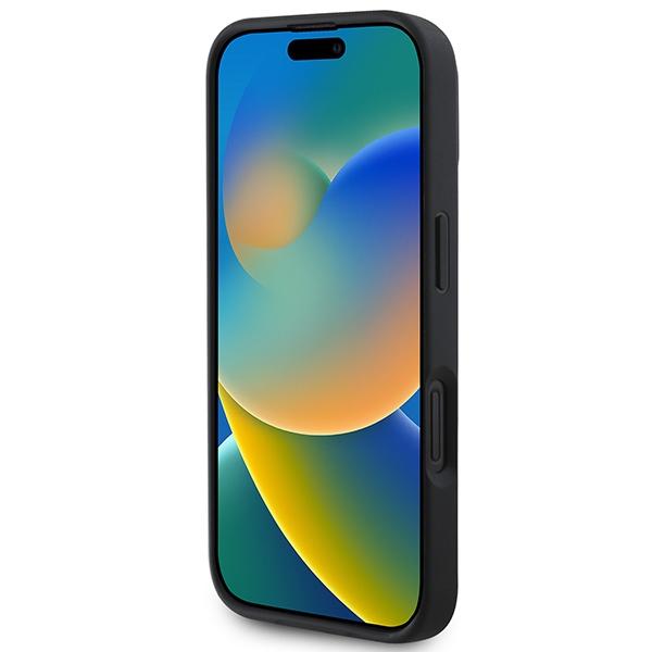 Dkny Dkhcp16Spcptssk Iphone 16 6.16.1 Czarny/Black Hardcase Checkered Pattern & Printed Stripes