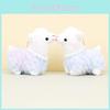 Cute Multicolored Alpaca Plush Keychain Soft And Cuddly Llama Toy For Gifts