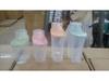 Transparent Plastic Grain Storage Container - Kitchen Organizer Jar for Dried Goods