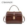 Geantă de umăr tip crossbody din piele pentru femei C.BANNER