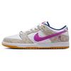 Rayssa Leal x Dunk Low SB Sneakers Unisex Biały Czysta Platyna Głęboki Królewski Niebieski FZ5251-001