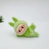 Plüsch Liegehaltung, Stretchstoff, Trendiges Spiel, Desktop Auto Dekoration, DIY Schlüsselanhänger Anhänger, Harz Accessoires
