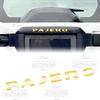 Accessori Auto Logo Lettere in Plastica ABS 3D Decorazione Adesiva Lato Carrozzeria Parafango Posteriore Cofano Bagagliaio Per Pajero Mitsubishi Car Styling