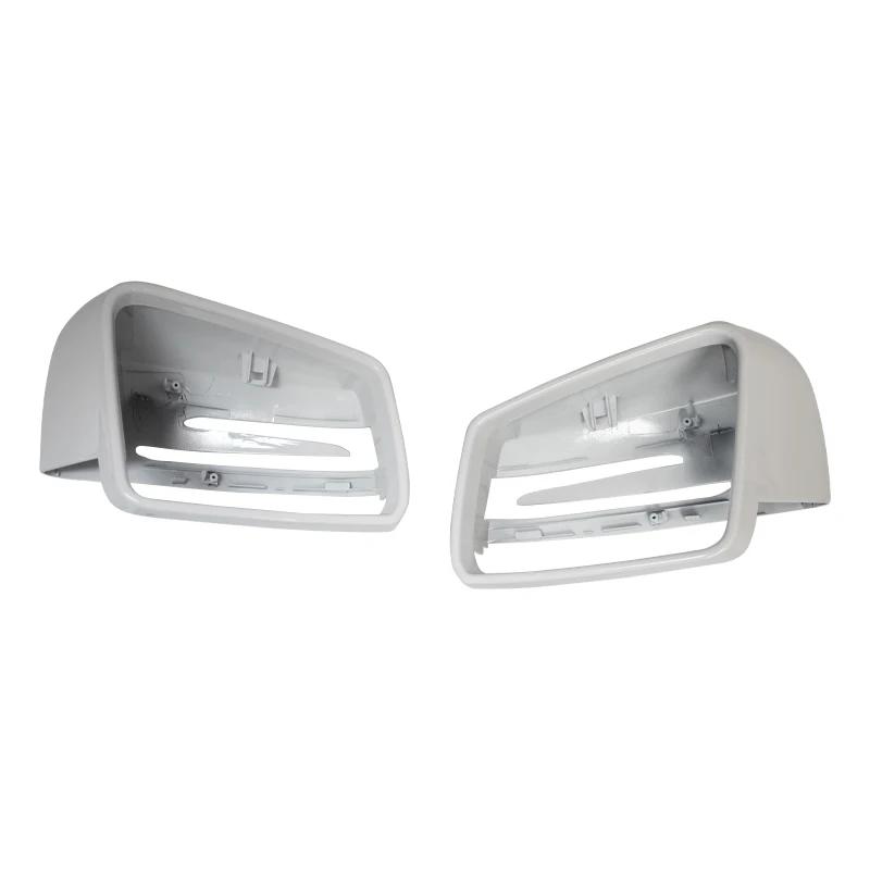 For Mercedes W204 E W212 W176 W246 CLS C218 GLA X156 Rearview Mirror Cover Side Mirror Cap ABS Carbon Fiber