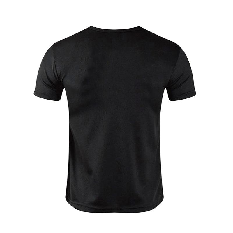 Pánské rychleschnoucí prodyšné tréninkové tričko slim fit