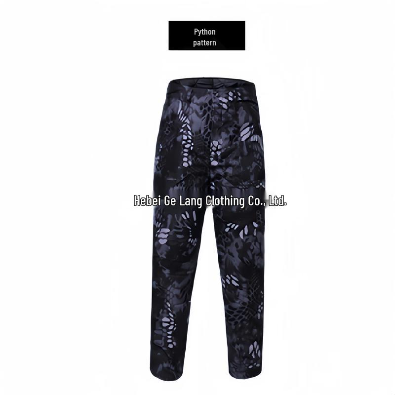 Men s Dark Gray Camouflage Winter Work Pants 160/S-190/4XL