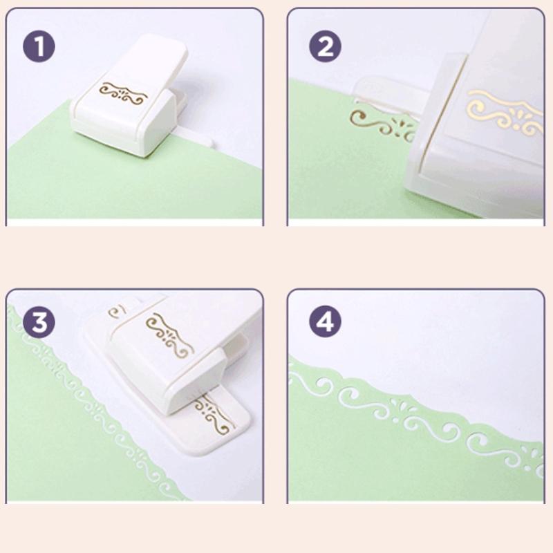 Fancy Border Punch Paper Embossing Device Scrapbook Edge Craft Punches Handmade Paper Cutter Craft Handmade Edge Device
