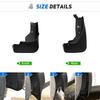 4PCS Splash Guards Mudguards Compatible with Nissan X-Trail Rogue 1998 1999 2000 2001 2002 2003 2004 2005 2006 2007
