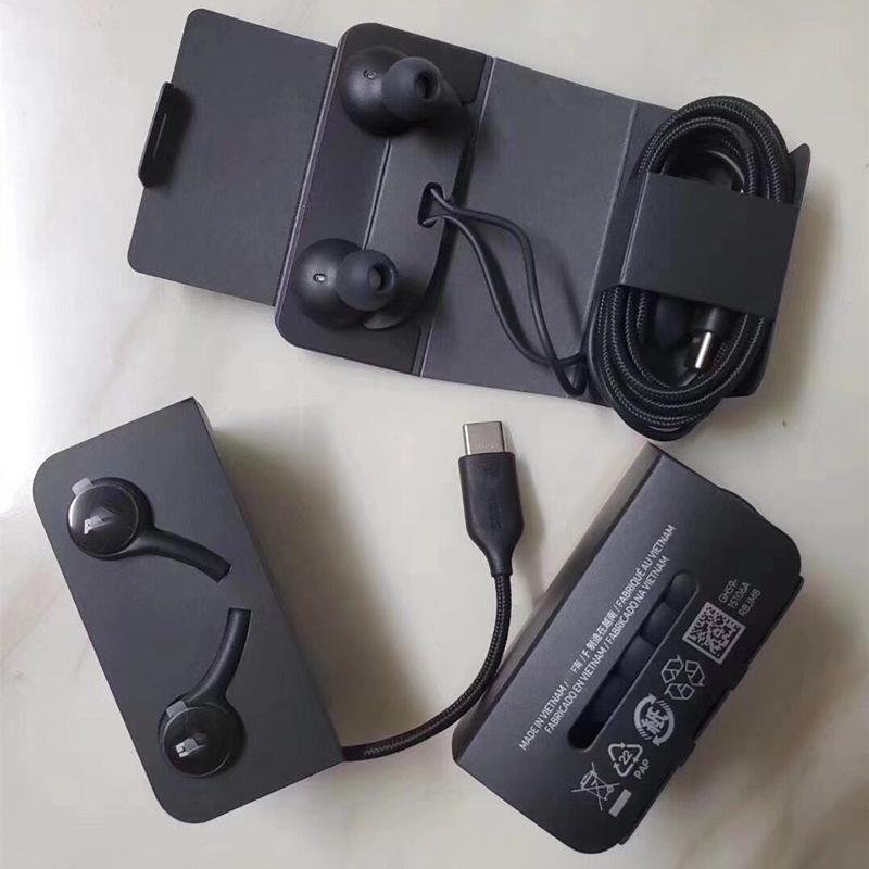 Compatible Type-C In-Line Control for Samsung AKG Headphones (Note10/S20/S21) with Heavy Bass