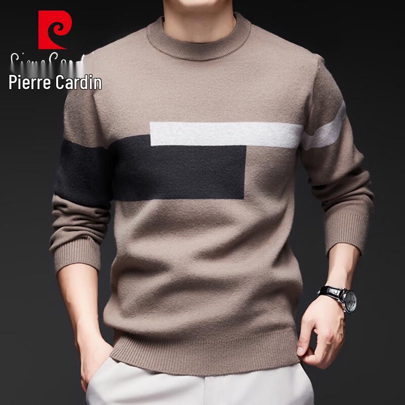 

Pierre Cardin Men s Color-Block Knit Sweater M