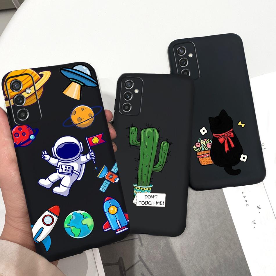 For Samsung Galaxy M52 Case For Samsung Galaxy M52 A52S 5G M 52 A 52S Cover Coque Liquid Silicone Back Case For Samsung M52