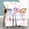 Demon Hunter Girls 9 Customize Text Blanket Throw Personalized Blanket Comfortable Throw For Office Picnics Home Decor Livingroom
