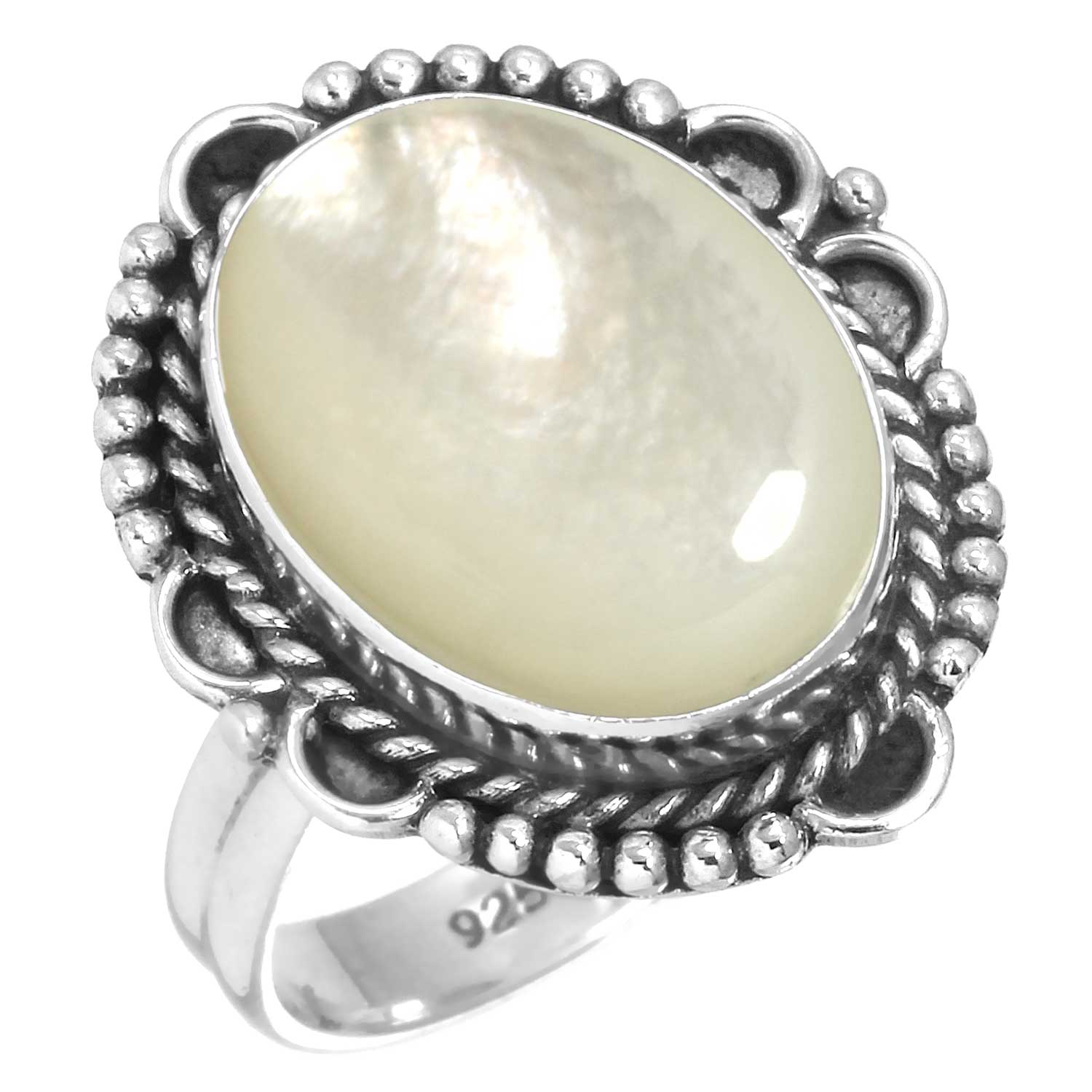 

Кольцо из стерлингового серебра 925 пробы с драгоценными камнями, ювелирные изделия ручной работы, подарок на День матери, сине-зеленый, фиолетовый, медный, бирюзовый, жемчужный, лазурит, перламутр, мода 13 мать жемчужного