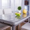 PVC Transparency Waterproof Heat Insulated Pad Kitchen Dinning Table Mat Cloth (90*160cm)
