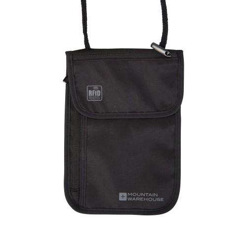 Mountain Warehouse Logo RFID Blocking Neck Pouch