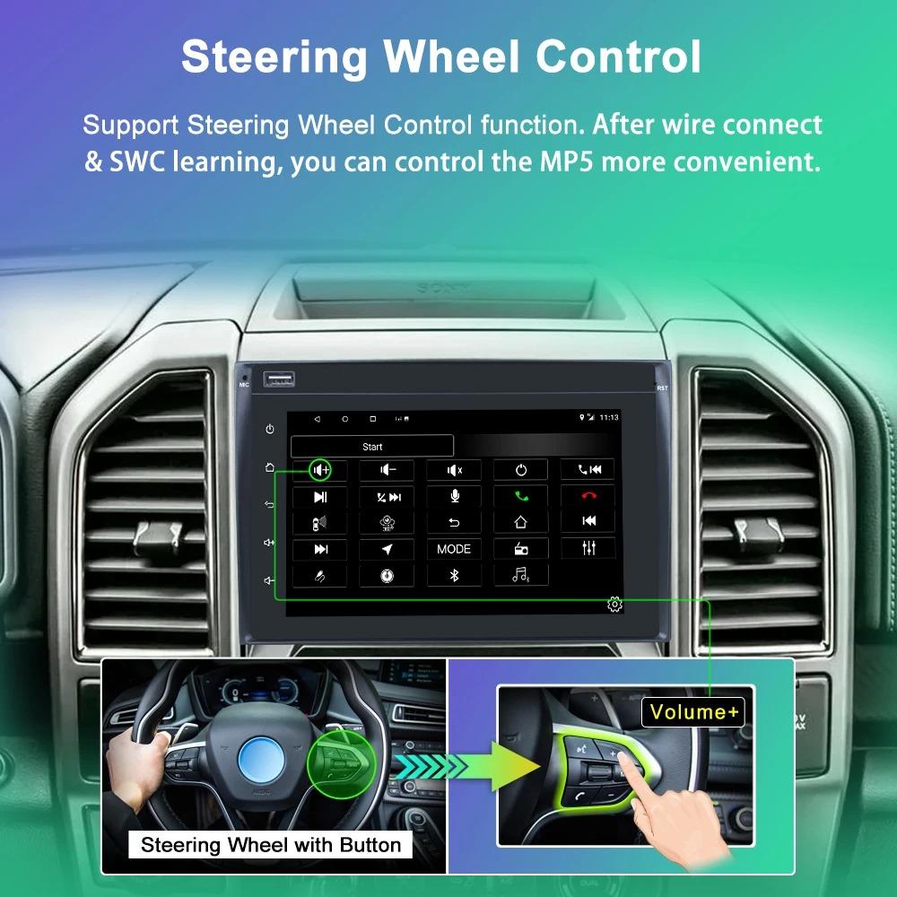 Reakosound Android 7'' 2Din Car Radio Multimedia Video Player Stereo For GMC Buick Chevrolet GPS Navigation Automotivo Carplay