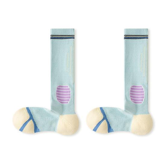 

Sports Compression Socks Women Knee High Athletic Socks Elastic Breathable Cushioned Socks