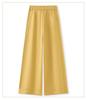 Women's High-Waisted Dark Purple Wide-Leg Pants - Spring/Autumn 2026 Lazy Drapey Casual Suit Style