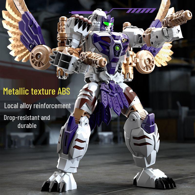 Power Tiger Warrior Robot: Eagle & Tiger Transformation Toy