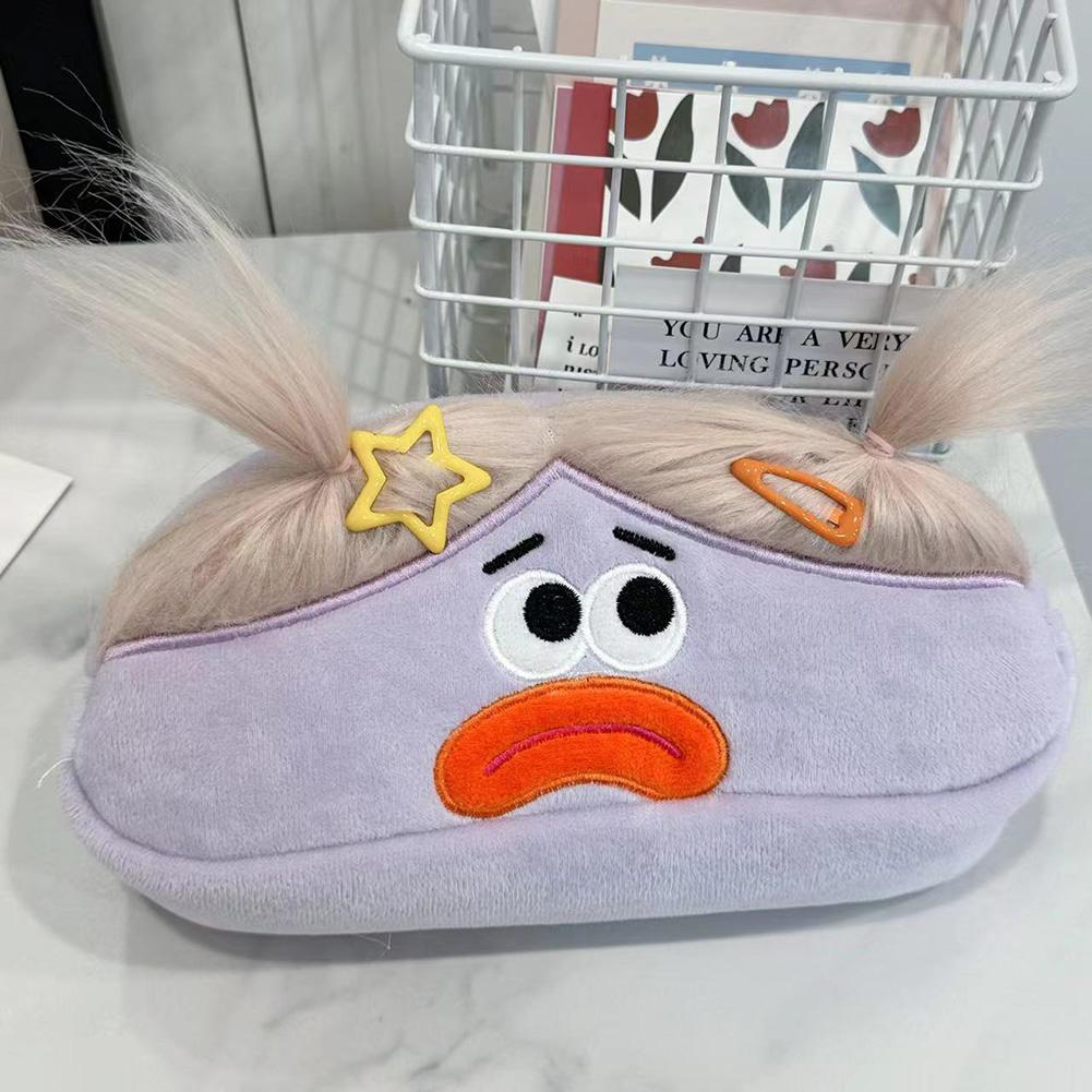 Trendy Funny Shaped Pencil Case DIY Styling Design Stationery Bag