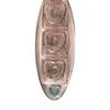 Keyboard Fidget Toy 3-Keys Anxiety Relief Finger Clicker Keychain Clear Love Heart Keycap Boat Keyboard Decompression Button Sensory Toy