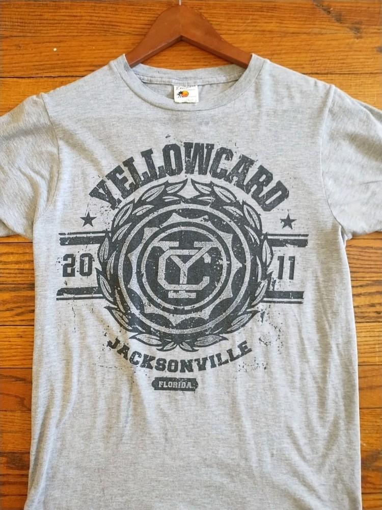 Gray Yellowcard Band All Sizes Unisex Shirt SG951 Unisex T-Shirt L