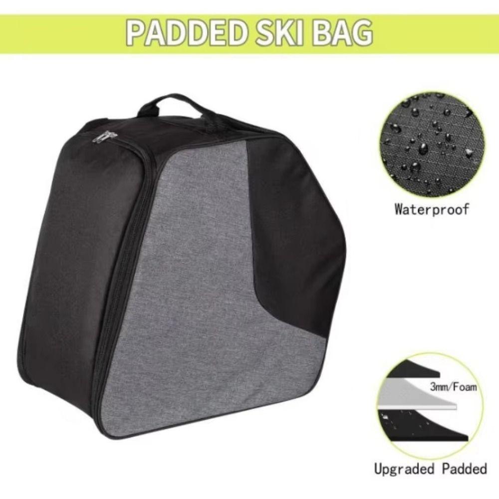 Shoes Gloves Ski Boot Bag Winter Snow Ski Crossbody Bag Snowboarding Storage Bag Ski Pack