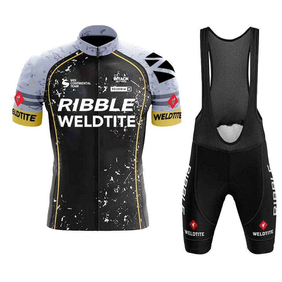 2026 Summer Breathable Cycling Suit Set Men Short Sleeve Cycling Clothing MTB Bike Uniform Ropa Maillot Ciclismo Summer Road Bicycle Wear