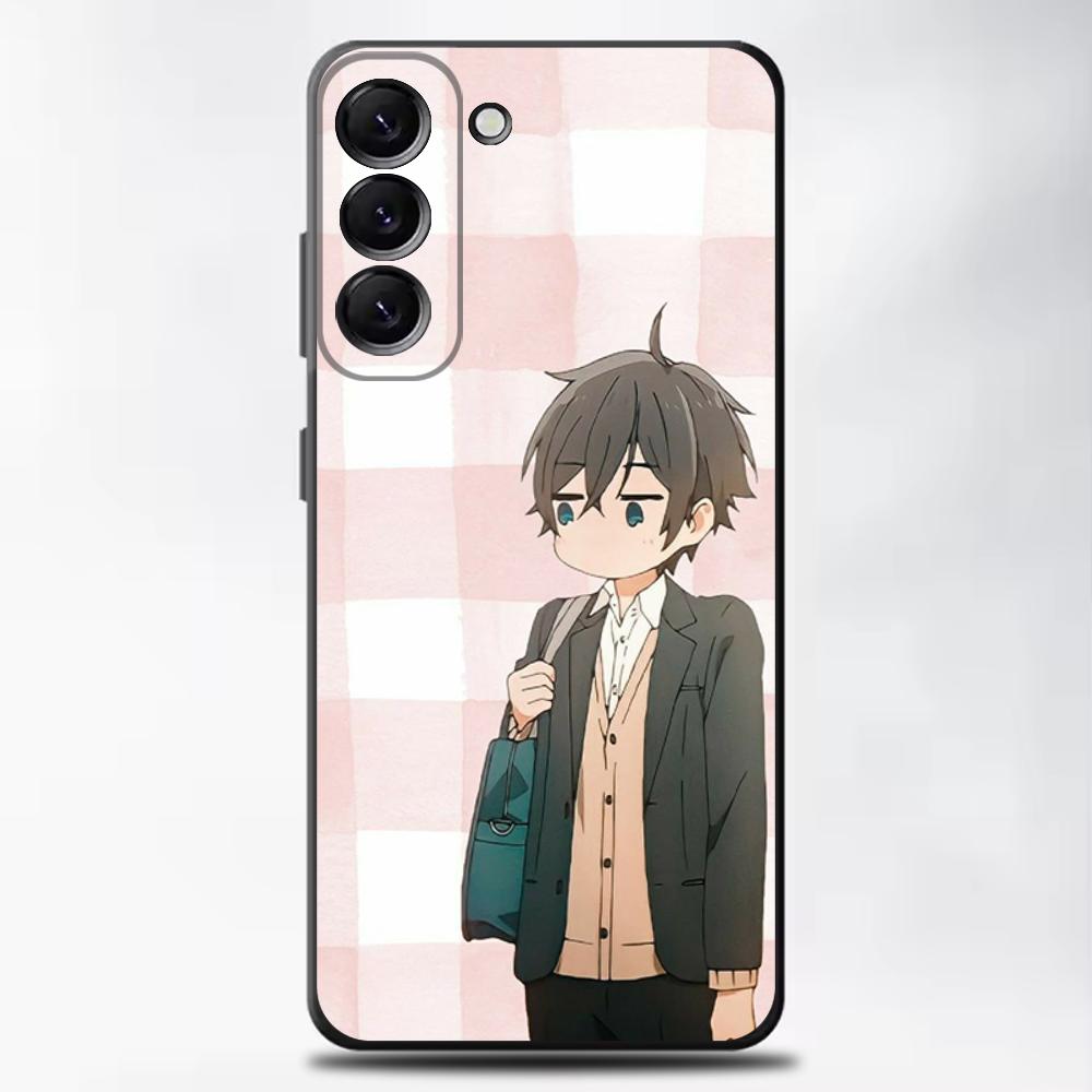 Japanese Classic Anime Horimiya Vintage Phone Case  For Samsung Galaxy A13,A21s,A22,A31,A32,A52,A53,A71,A80,A91 Soft Black Cover