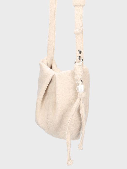 DAWN FACTORY BUDDY BAG WOOL IVORY