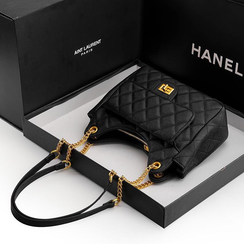 Fashionable ladies chain bag, small fragrant rhombus style shoulder bag, crossbody bag