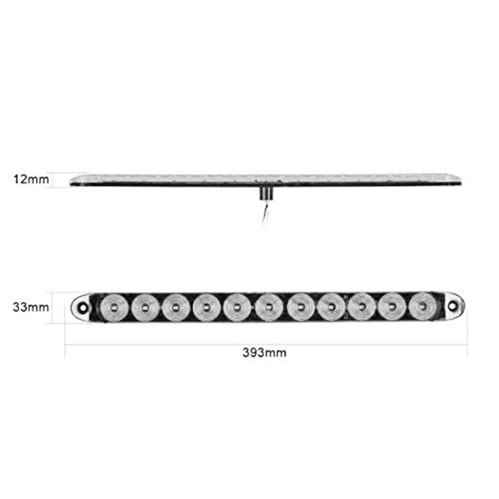 10-30V 0.66W 11 LED-uri pentru camion, remorcă, lampă de frână, oprire, bandă de semnalizare din spate