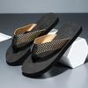 Fashion High Quality Men Beach Shoes Summer Casual Flat Slippers Male Indoor Bathroom Anti-Slip Flip Flops Man Flip-Flops Men Sandals