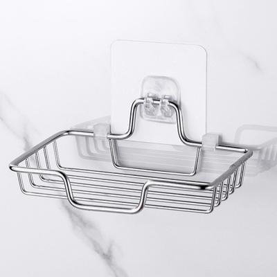 Edelstahl Badezimmer Ecke Dusche Regal Schmiedeeisen Shampoo Storage Rack Halter mit Saugnapf Badezimmer Zubehör