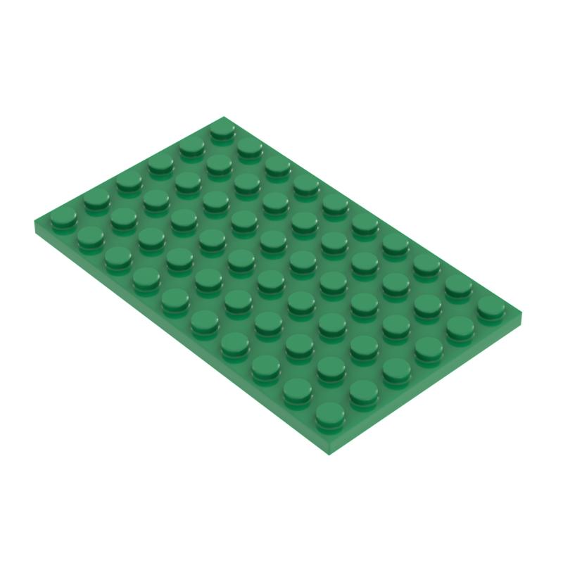 MOC Small Particle Building Blocks 6x10 Pieces Base Plate DIY Parts Accessories Compatible 3033 6PCS