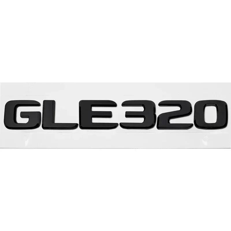 ABS 3D Letter Trunk Emblem Car Rear Tail Decal Badge for Mercedes Benz GLE53 GLE63 GLE300 GLE320 GLE350 GLE500 GLE550