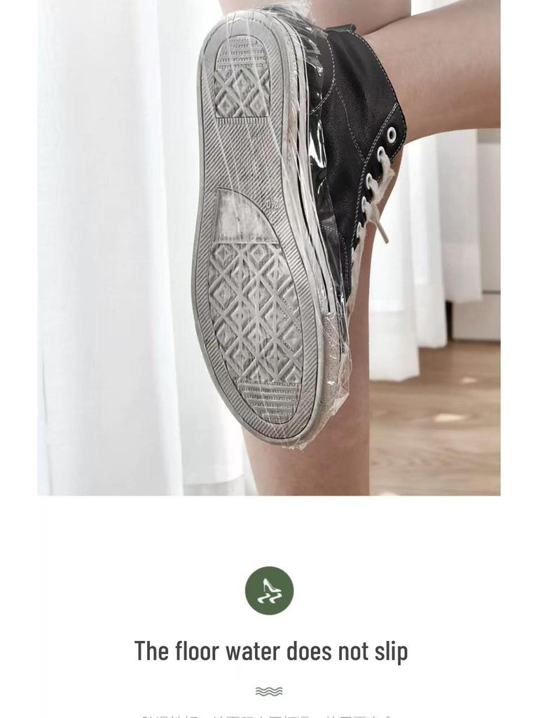 Automatische Schuhüberziehmaschine zur doppelten Verwendung: Staubfrei, Rutschfest, Schrumpffolien-Überschuhe