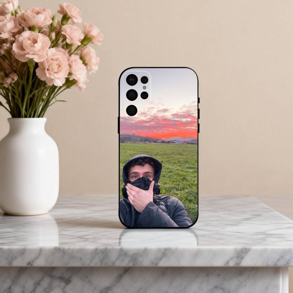 A-Aron P-piper  Phone Case For Samsung S25,24,23,22,30,21,10,9,Ultra,Plus,Lite,FE,4,5 G Soft Black Case
