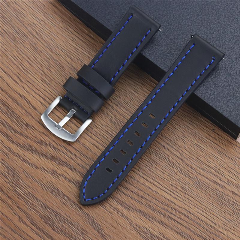 

Високоякісний ремінець для чоловічого годинника в стилі ретро з натуральної шкіри з швидкознімним кріпленням - Шкіра Crazy Horse 18/20/22/24 мм 20mm (with quick release spring bars)